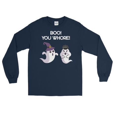 Boo! You Whore! (Long Sleeve)-Long Sleeve-Swish Embassy