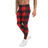 Buffalo Plaid Lumberjack (Leggings)-Meggings-Swish Embassy
