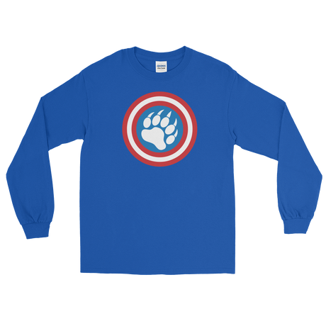 Cap'n Ameribear (Long Sleeve)-Long Sleeve-Swish Embassy