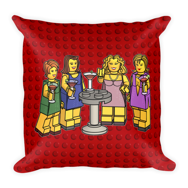 Chicas cosmopolitas — Pillow