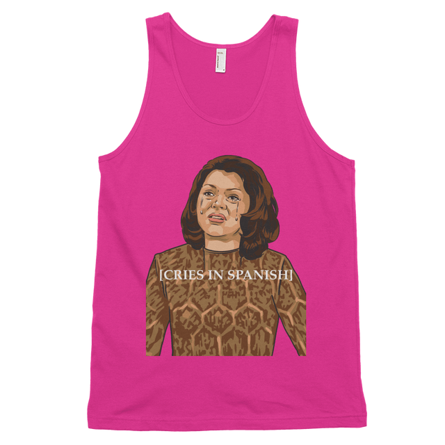 Cries in Spanish (Tank)-Tank Top-Swish Embassy