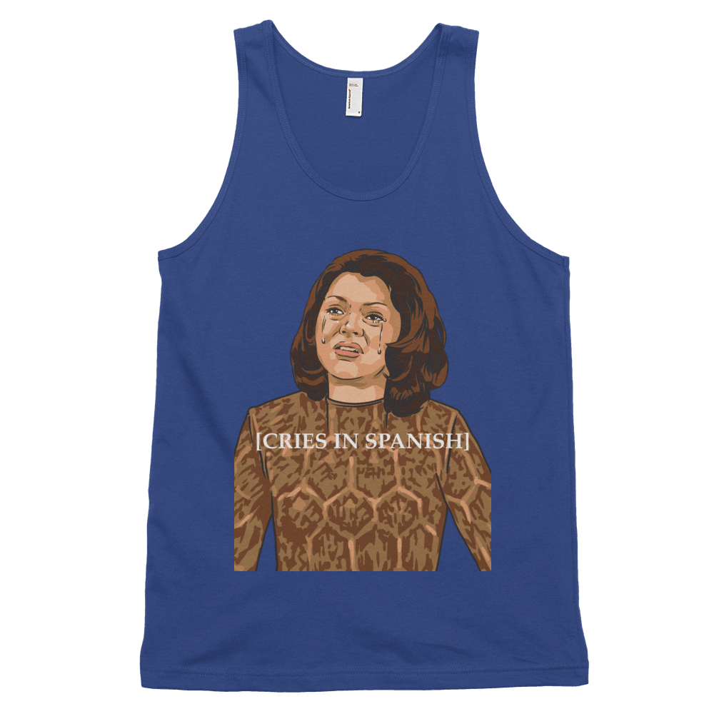 Cries in Spanish (Tank)-Tank Top-Swish Embassy