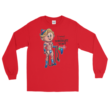 Dom Top Elf (Long Sleeve)-Long Sleeve-Swish Embassy