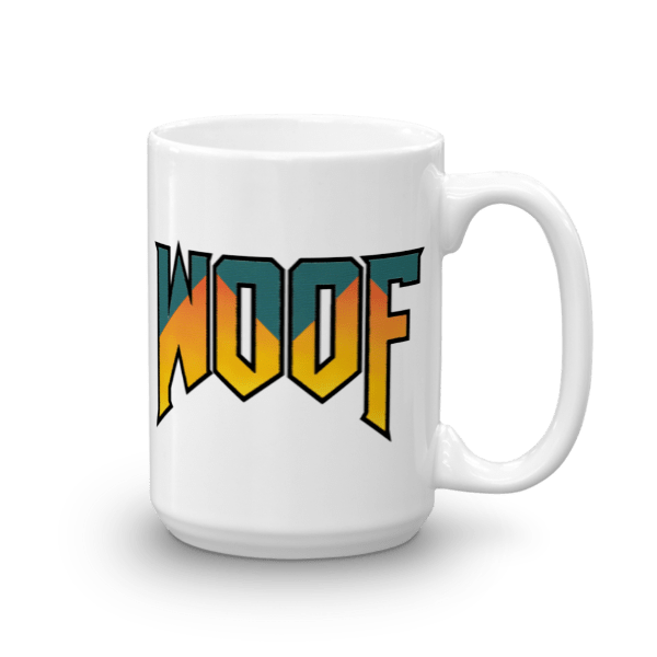 Doom Woof (Mug)-Mugs-Swish Embassy
