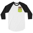 Faux Pocket Bear (Raglan)-Raglan-Swish Embassy