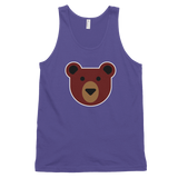 Flat Bear (Tank)-Tank Top-Swish Embassy