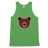 Flat Bear (Tank)-Tank Top-Swish Embassy