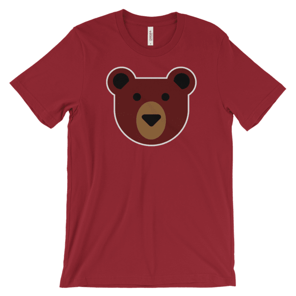 Flat Bear-T-Shirts-Swish Embassy