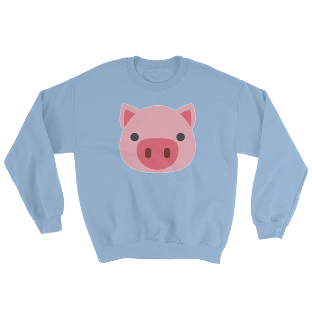 Flat Pig (Long Sleeve)-Long Sleeve-Swish Embassy