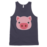Flat Pig (Tank)-Tank Top-Swish Embassy
