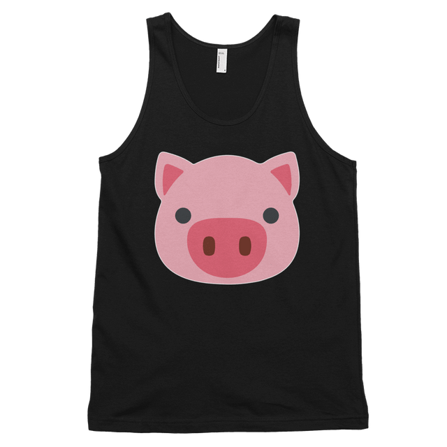 Flat Pig (Tank)-Tank Top-Swish Embassy