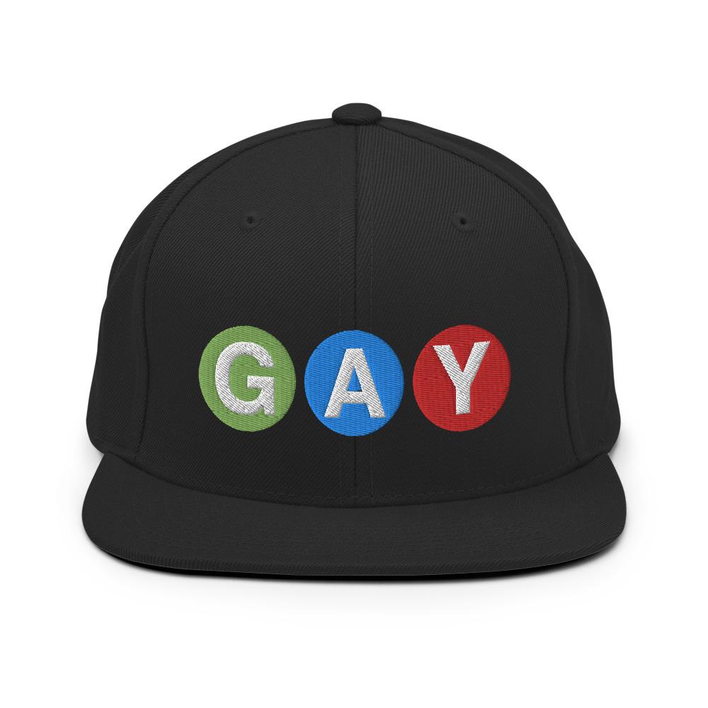 G-A-Y Subway (Headwear)-Headwear-Swish Embassy