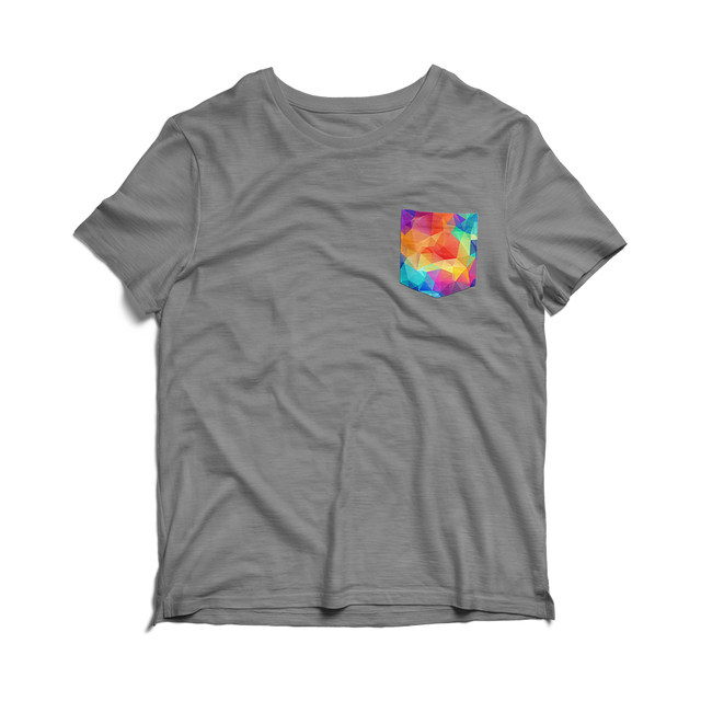 Geometric Pride (Pocket Tee)-Pocket Tee-Swish Embassy