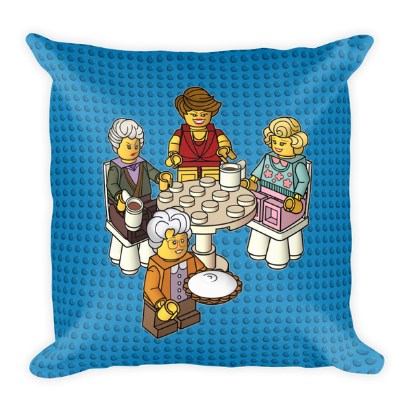 Bloques de chicas doradas — Pillow