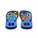 Goldenpuff Girls (Flip Flops)-Flip Flops-Swish Embassy