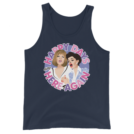 Happy Days Are Here Again (Tank Top)-Tank Top-Swish Embassy