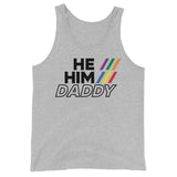 He/Him/Daddy (Tank Top)-Tank Top-Swish Embassy