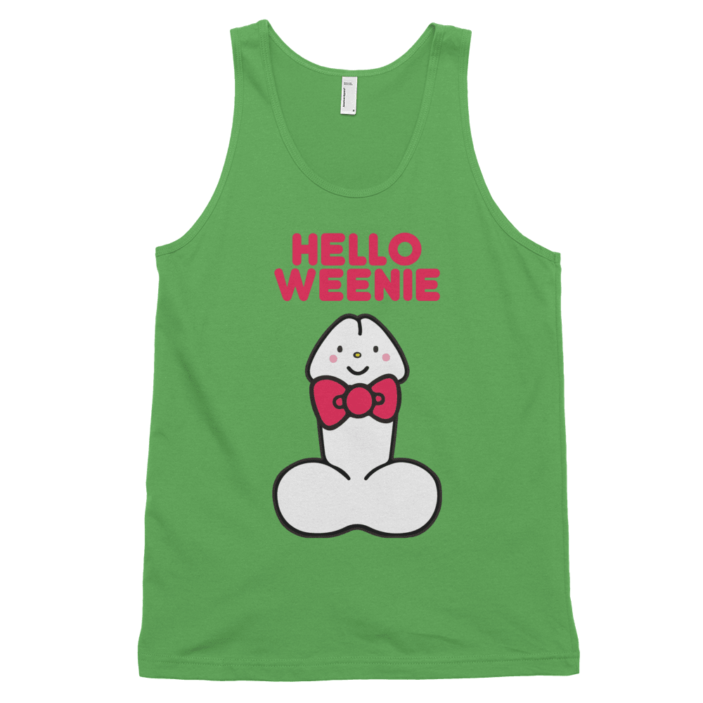 Hello Weenie (Tank Top)-Tank Top-Swish Embassy