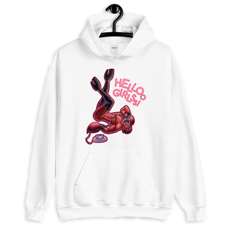 Helloo Girlss! (Hoodie)-Hoodie-Swish Embassy