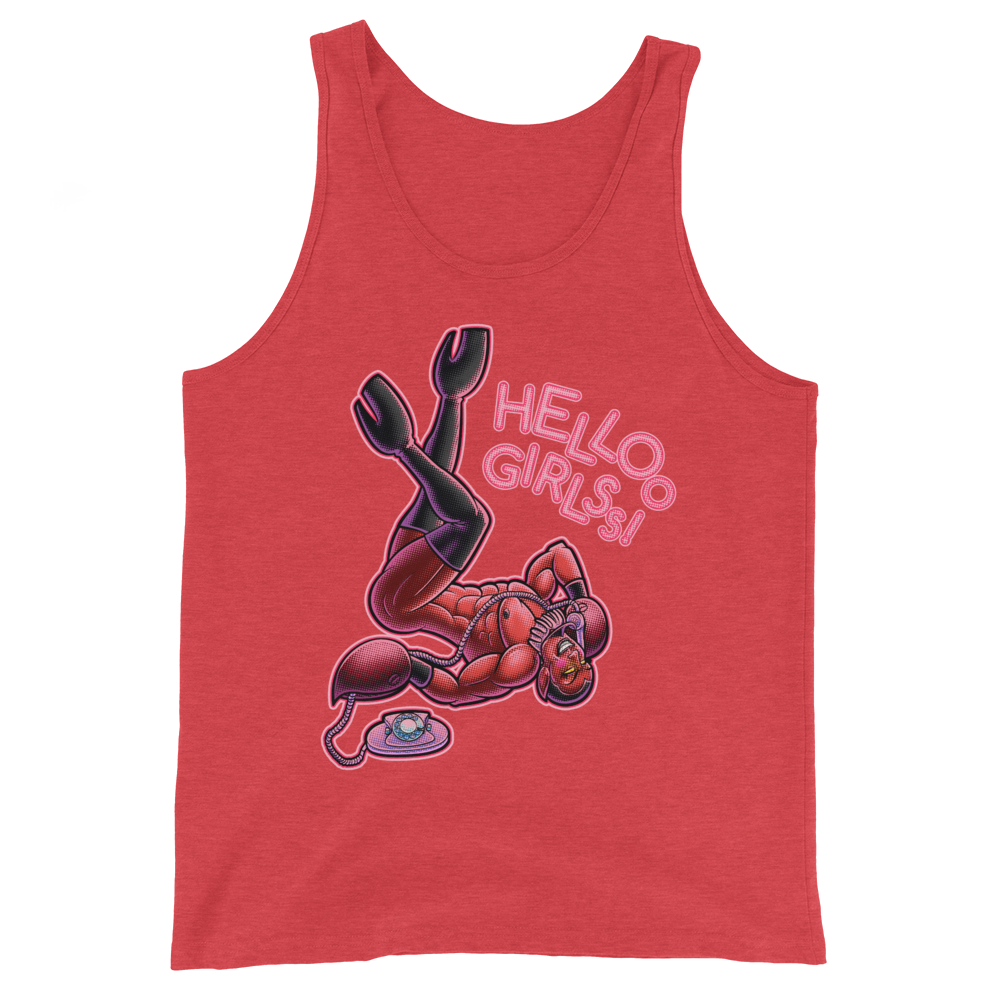 Helloo Girlss! (Tank Top)-Tank Top-Swish Embassy