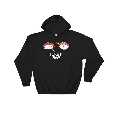 I Like it Raw (Hoodie)-Hoodie-Swish Embassy