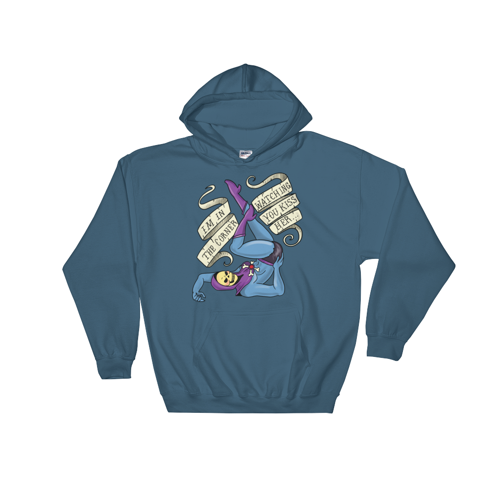 I'm in the Corner Watching You Kiss Her (Hoodie)-Hoodie-Swish Embassy