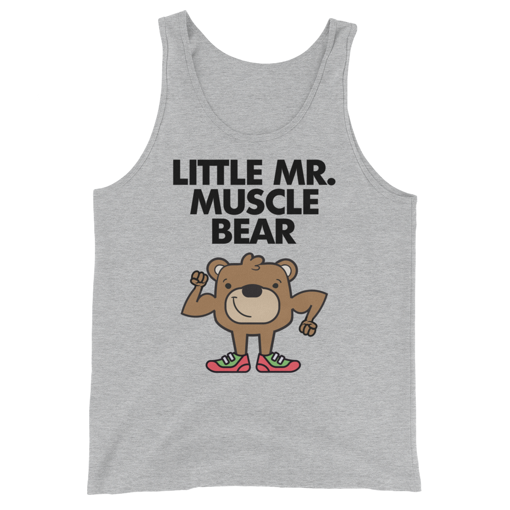 Little Mr. Muscle Bear (Tank Top)-Tank Top-Swish Embassy