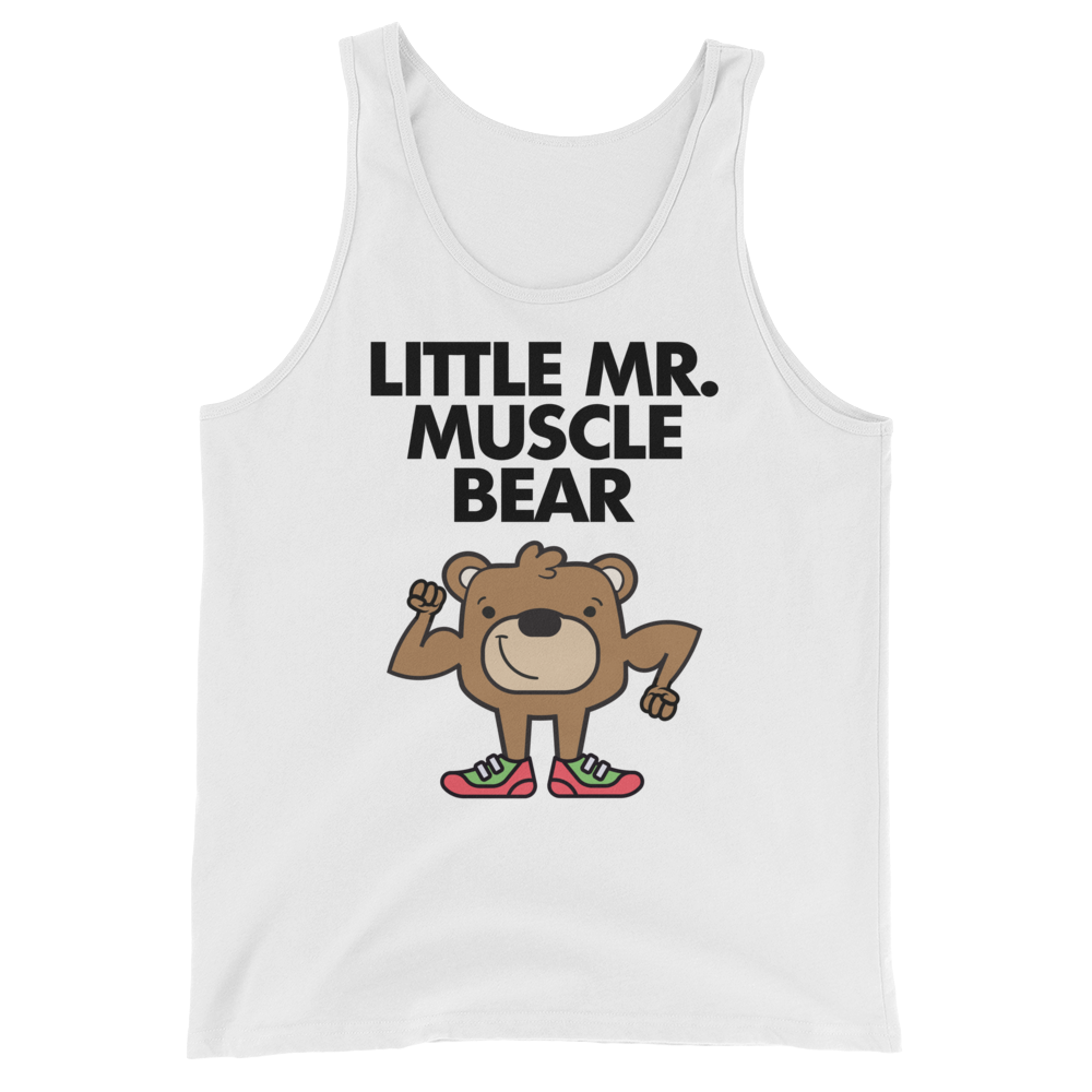 Little Mr. Muscle Bear (Tank Top)-Tank Top-Swish Embassy