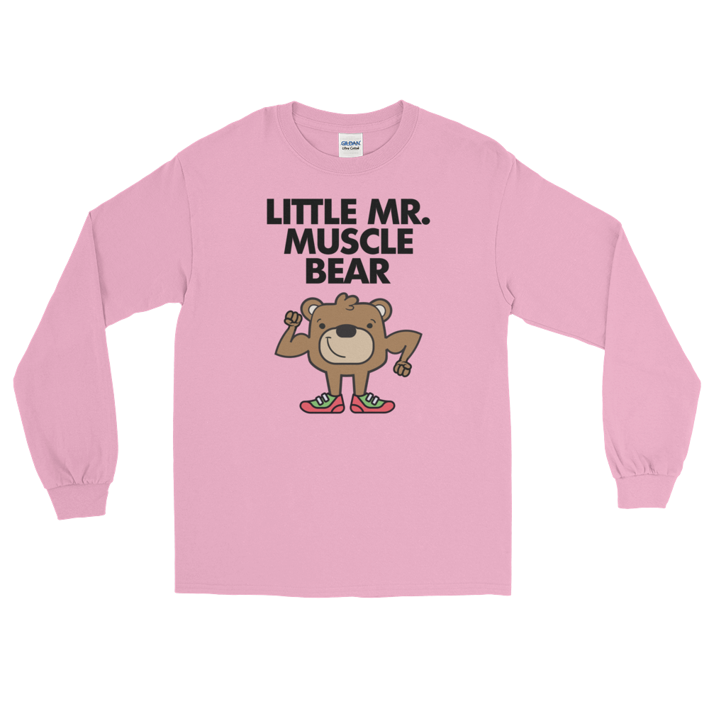 Little Mr. Musclebear (Long Sleeve)-Long Sleeve-Swish Embassy