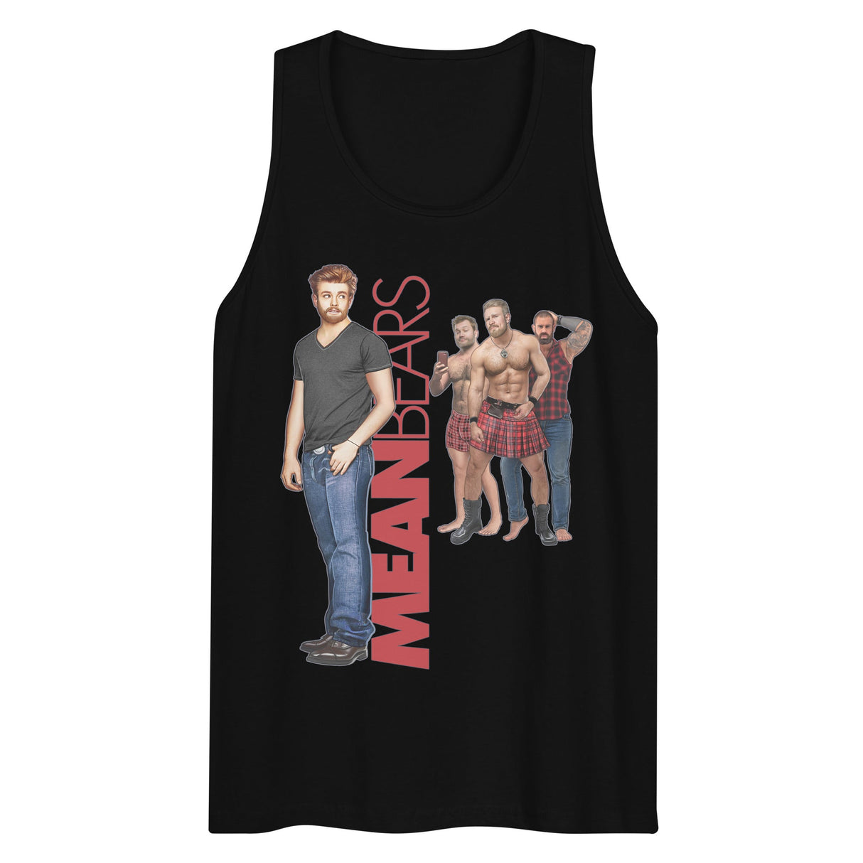 Mean Bears (Tank Top)-Tank Top-Swish Embassy
