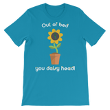 Out of bed you daisy head!-T-Shirts-Swish Embassy