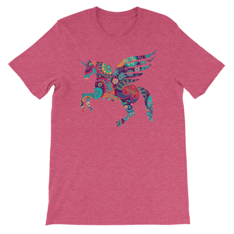 Paisley Pegacorn-T-Shirts-Swish Embassy