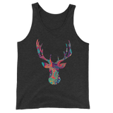 Paisley Stag (Tank Top)-Tank Top-Swish Embassy