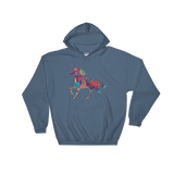Paisley Unicorn (Hoodie)-Hoodie-Swish Embassy