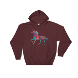 Paisley Unicorn (Hoodie)-Hoodie-Swish Embassy
