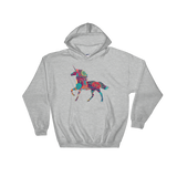 Paisley Unicorn (Hoodie)-Hoodie-Swish Embassy