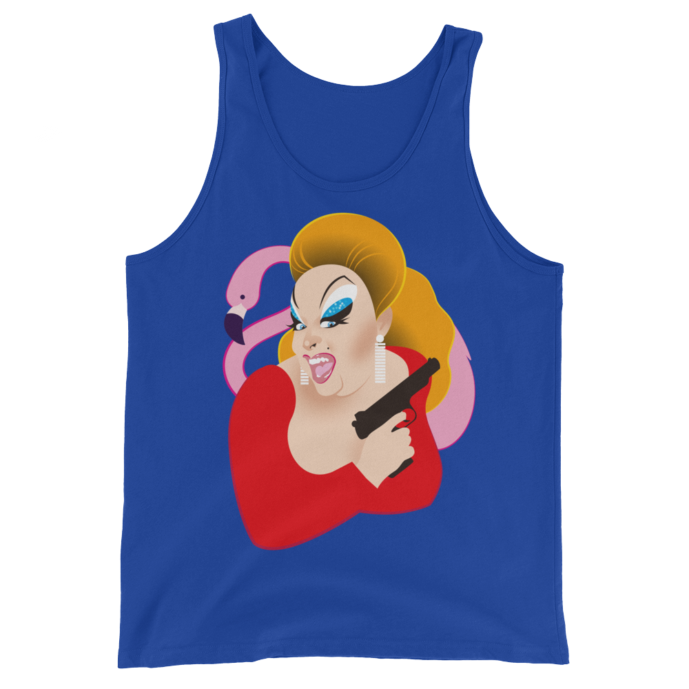 Pink Bird (Tank Top)-Tank Top-Swish Embassy