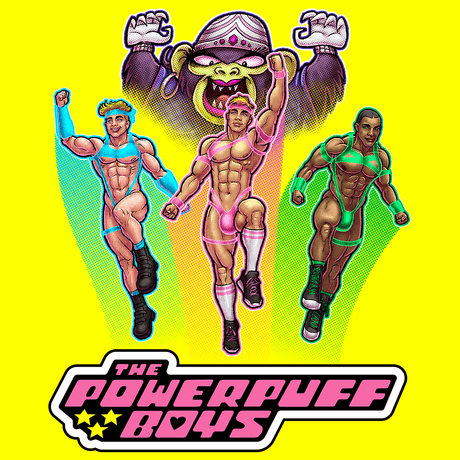 Powerpuff Boys-T-Shirts-Swish Embassy