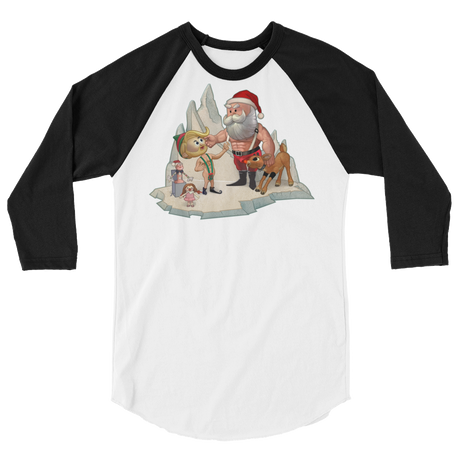 Santa's Little Helper (Raglan)-Raglan-Swish Embassy