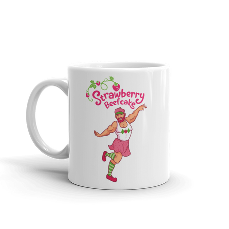 Strawberry Beefcake (Mug)-Mugs-Swish Embassy