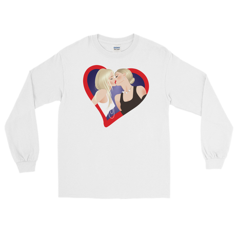 The Kiss (Long Sleeve)-Long Sleeve-Swish Embassy