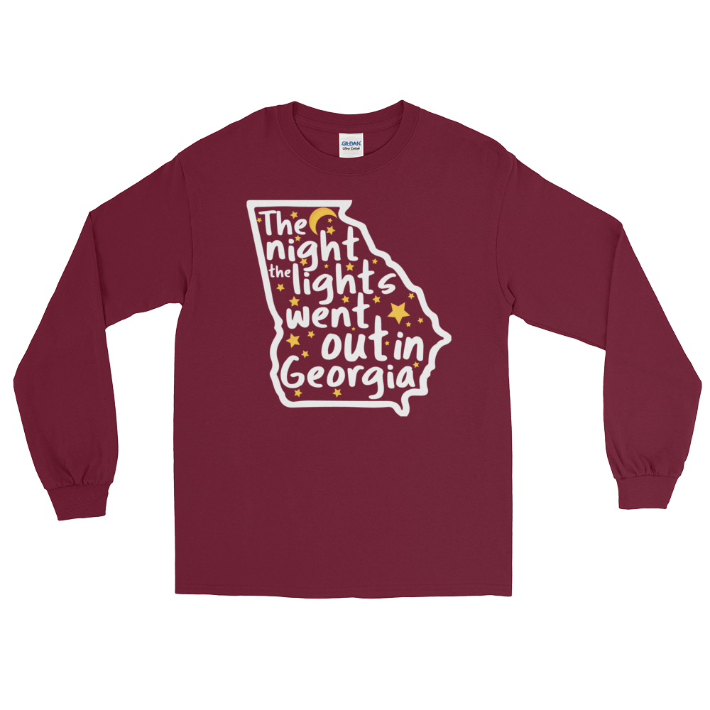 The Night the Light Went Out in Georgia (Long Sleeve)-Long Sleeve-Swish Embassy
