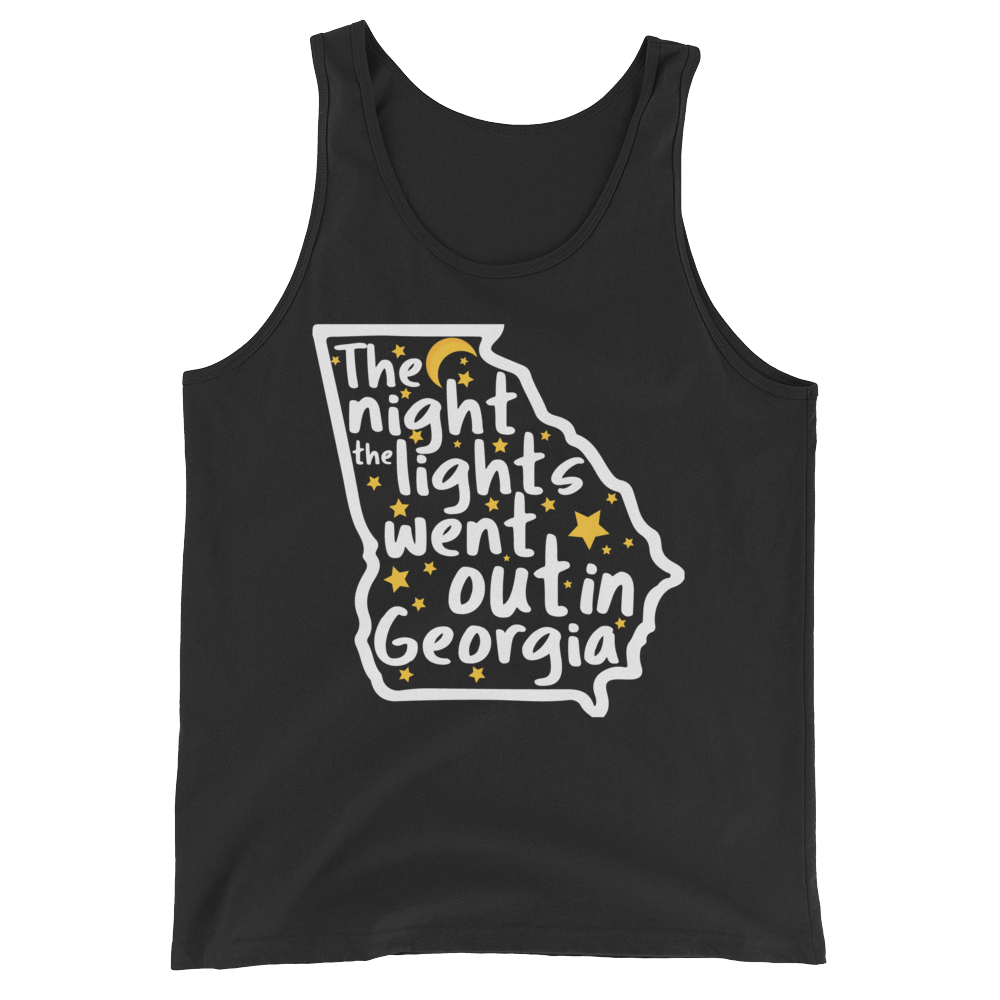 The Night the Lights Went Out in Georgia (Tank Top)-Tank Top-Swish Embassy