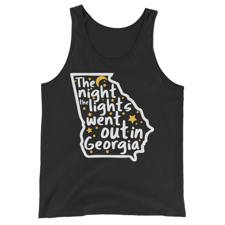 The Night the Lights Went Out in Georgia (Tank Top)-Tank Top-Swish Embassy