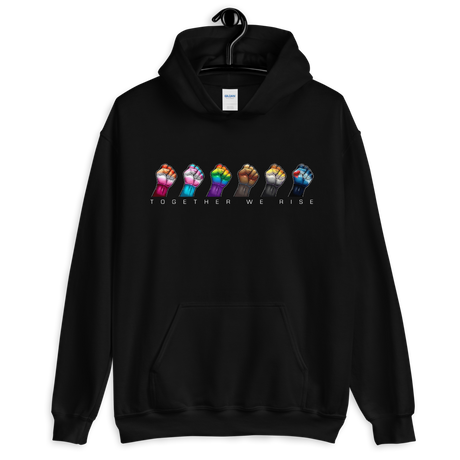 Together We Rise (Hoodie)-Hoodie-Swish Embassy
