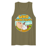 Who Came First? (Tank Top)-Tank Top-Swish Embassy